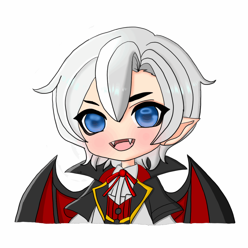 Avatar Phantom_kai0 vtuber Katzenmensch Vampirform