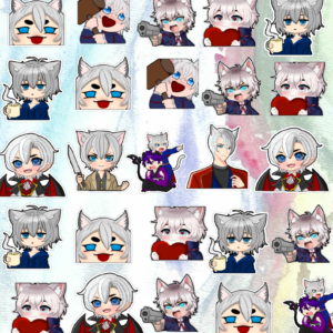 Sticker Bogen Version 1